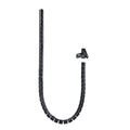 Cable Organiser NANOCABLE 10.36.0003-BK Ø 25 mm 3 m Black