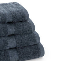 Bath towel SG Hogar Denim Blue 50 x 100 cm 50 x 1 x 10 cm 2 Units