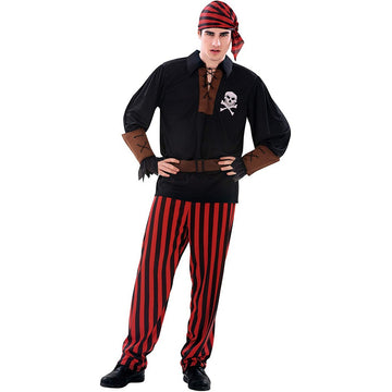 Costume for Adults My Other Me Pirate One size (5 Pieces)