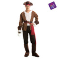 Costume for Adults My Other Me XL Pirate (7 Pieces)