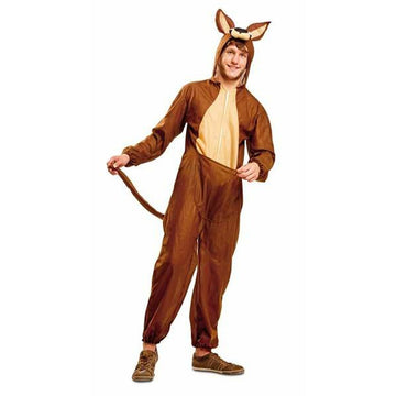 Costume for Adults My Other Me Brown Kangaroo M/L