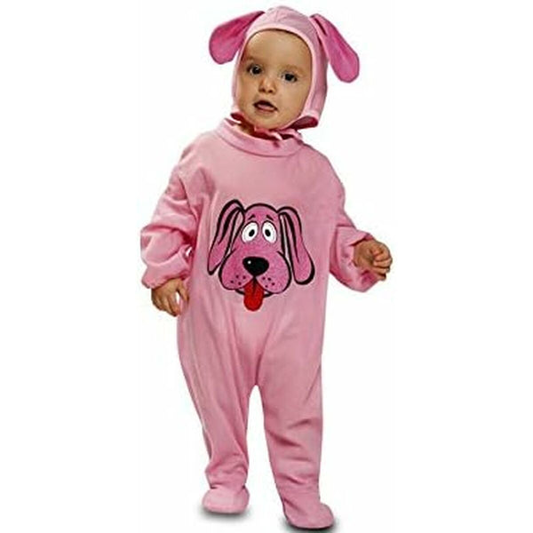 Costume for Babies My Other Me Pink Dog 0-6 Months (2 Pieces)