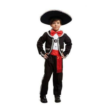 Costume for Children 203714 Mariachi 3-4 Years Black (4 Pieces)