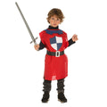 Costume for Children My Other Me Red Male Medieval Warrior 3-6 years