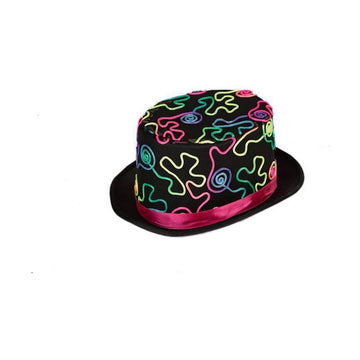 Top hat My Other Me Multicolour Neon S