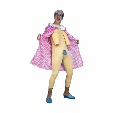 Costume for Adults My Other Me Striper Grandmother M/L (2 Pieces)