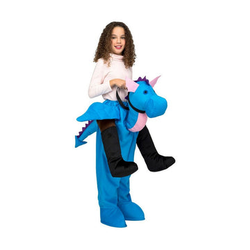 Costume for Children My Other Me Blue One size Dragon