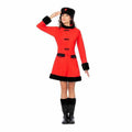 Costume for Adults My Other Me Russian Woman 3 Pieces Red