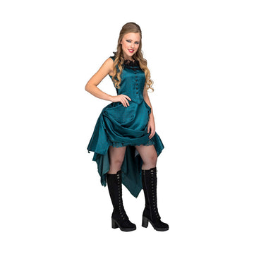 Costume for Adults My Other Me Saloon Girl Blue M/L