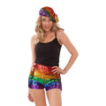 Costume for Adults My Other Me Shorts Rainbow Multicolour Size 40