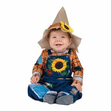 Costume for Children My Other Me Blue Orange Scarecrow (2 Pieces)