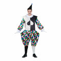 Costume for Adults My Other Me Harlequin White Black