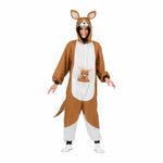 Costume for Adults My Other Me 3 Pieces Kangaroo Brown