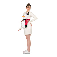 Costume for Adults My Other Me White Snow Doll (2 Pieces)