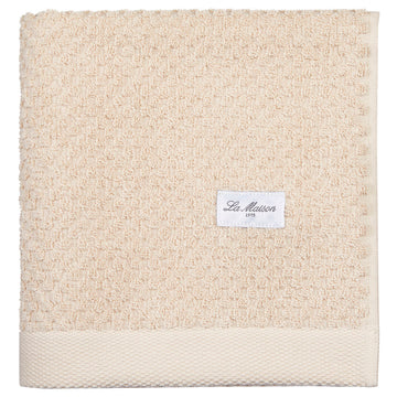 Bath towel La Maison Beige 100% cotton 30 x 50 cm