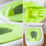 Folding Toilet Seat Reducer for Children Foltry InnovaGoods