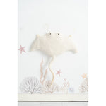 Fluffy toy Crochetts OCÉANO White 59 x 11 x 65 cm