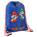 Backpack with Strings Super Mario & Luigi Blue