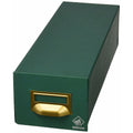 Refillable storage binder Mariola Green Cardboard 12,5 x 9,5 x 35 cm