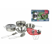 Saucepans for toy kitchen 11 Pieces