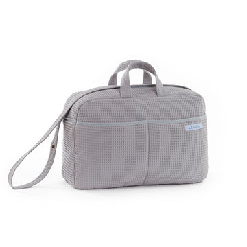 Diaper Changing Bag Mi bollito Light grey 15 x 30 x 45 cm