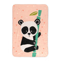 Blanket HappyFriday Moshi Moshi Panda Garden Multicolour Microfibre 110 x 140 cm