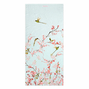 Bath towel HappyFriday Chinoiserie Multicolour 70 x 150 cm