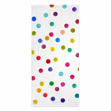 Bath towel HappyFriday Confetti Multicolour 70 x 150 cm