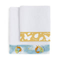 Towel set HappyFriday Le Petit Prince Le printemps Multicolour 2 Pieces