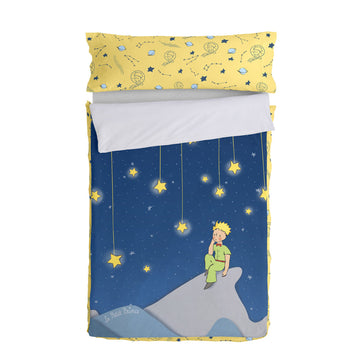 Quilted Zipper Bedding HappyFriday Le Petit Prince La Nuit Multicolour 105 x 200 cm