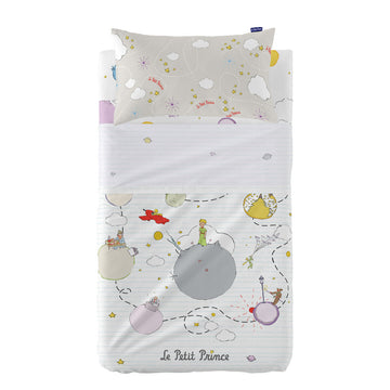 Bedding set HappyFriday Le Petit prince Voyageur  Multicolour Baby Crib 2 Pieces