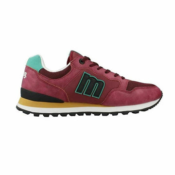 Men’s Casual Trainers Mustang Attitude Fable Red Burgundy