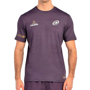 Men’s Short Sleeve T-Shirt Bullpadel Bizme 700 Purple Padel
