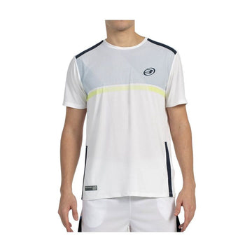 Men’s Short Sleeve T-Shirt Bullpadel Bilao White Padel