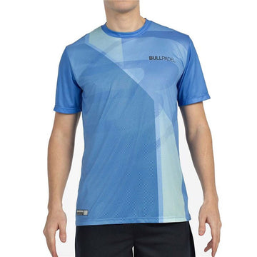 Men’s Short Sleeve T-Shirt Bullpadel Brumo Blue Padel