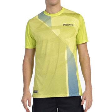 Men’s Short Sleeve T-Shirt Bullpadel Brumo Yellow Padel