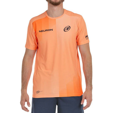 Men’s Short Sleeve T-Shirt Bullpadel Chingotto 25V Orange Padel