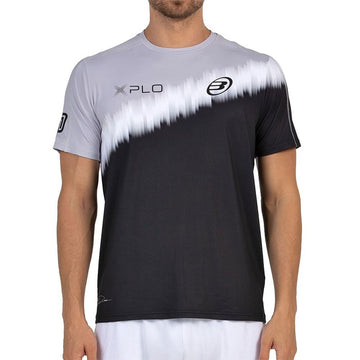 Men’s Short Sleeve T-Shirt Bullpadel Dinenno 25I 005 Black Padel