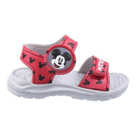 Beach Sandals Mickey Mouse Red