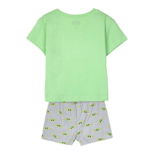Summer Pyjama The Mandalorian Green Light Green Children's