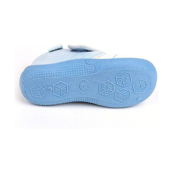 3D House Slippers Blue Dark blue