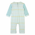 Baby's Long-sleeved Romper Suit Blue Blue