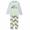 Children's Pyjama Mickey Mouse Pink Green Grey