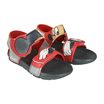 Children's sandals Mickey Mouse Red