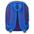 3D School Bag Sonic Orange Blue 25 x 31 x 9 cm