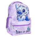 School Bag Stitch Lilac 30 x 13 x 44 cm