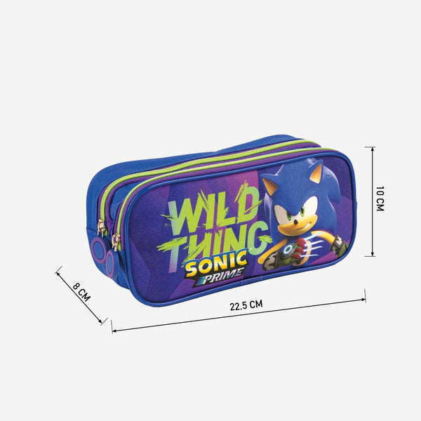 Double Carry-all Sonic Blue 22,5 x 8 x 10 cm