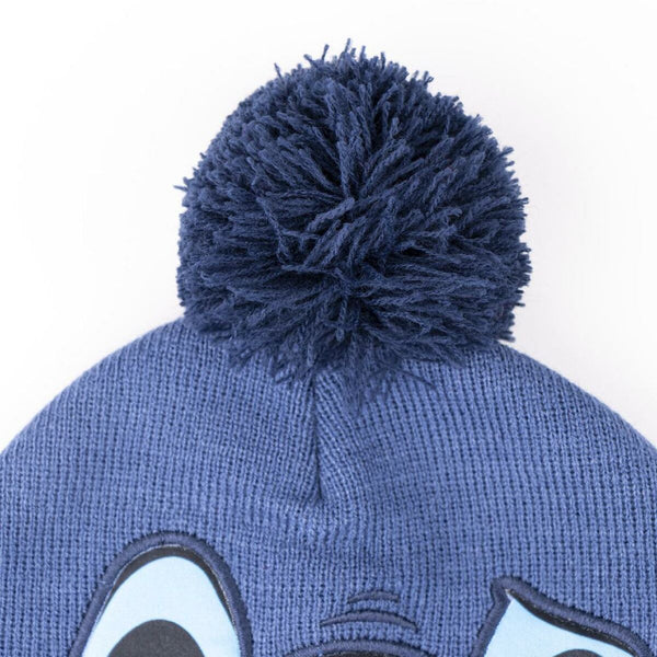 Child Hat Stitch Blue (One size)