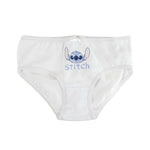 Pack of Girls Knickers Stitch 3 Pieces Multicolour