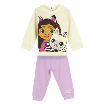 Baby's Tracksuit Gabby's Dollhouse Purple